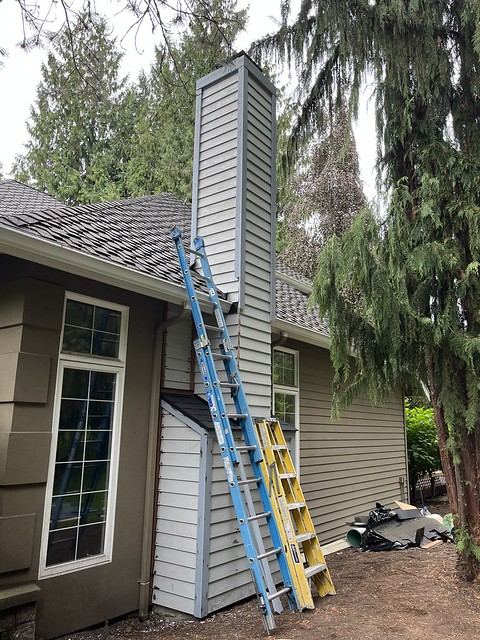 Chimney siding new