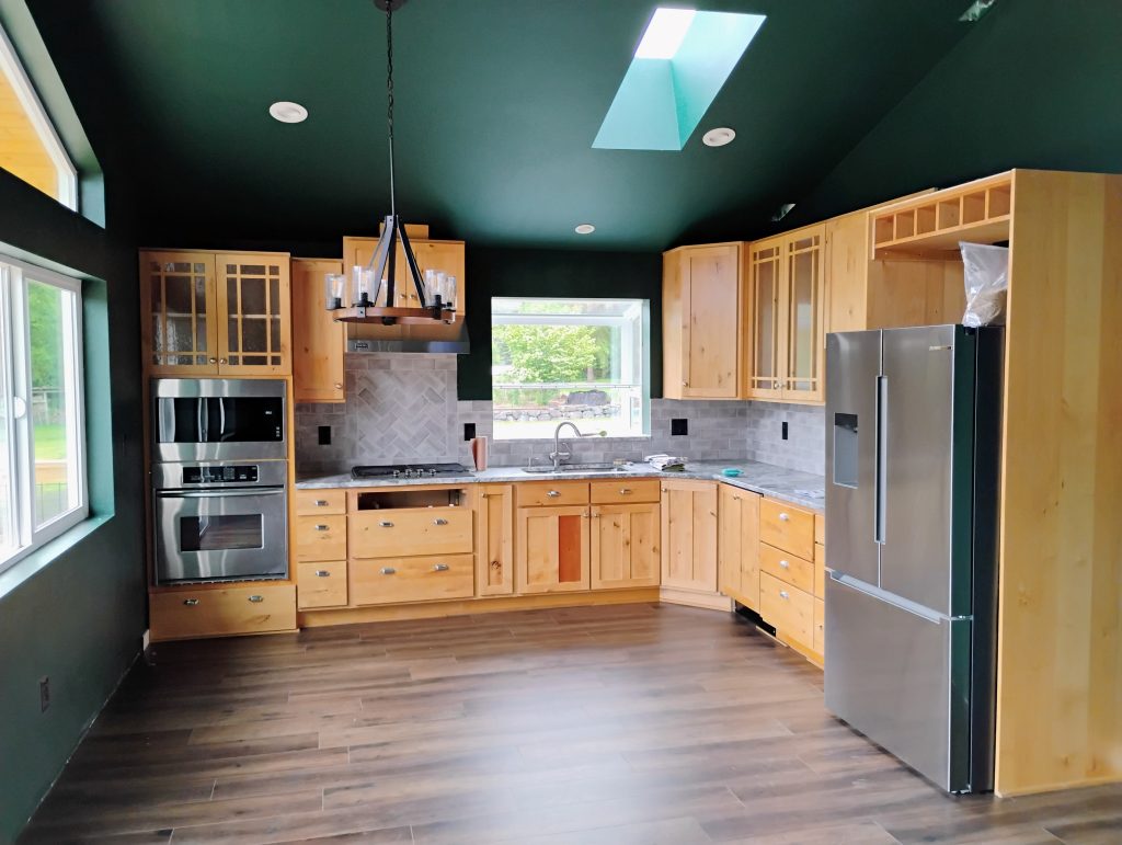 Custom Cabinet Install