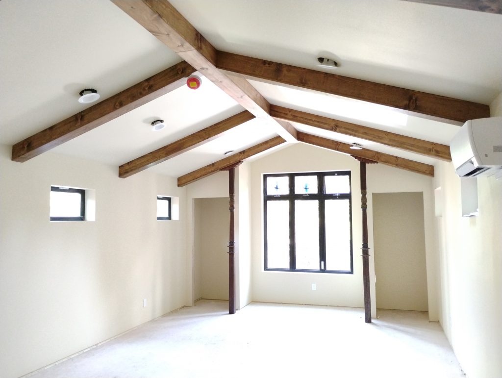 Faux Beams 